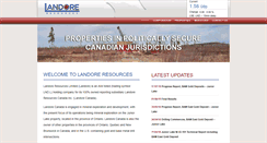 Desktop Screenshot of landore.com